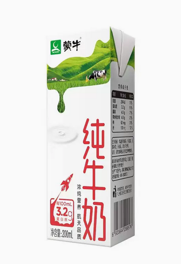 蒙牛纯牛奶尊享200ml