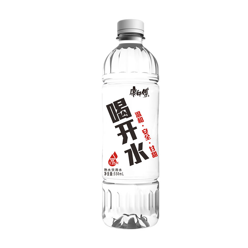 康师傅喝开水550ml