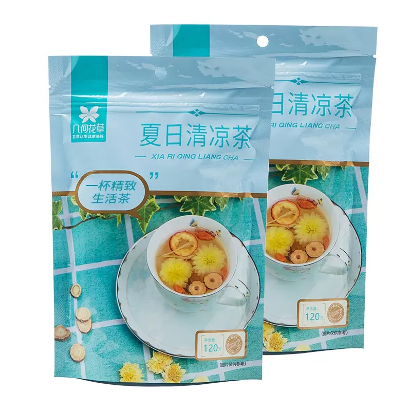 几何夏日清凉茶120g