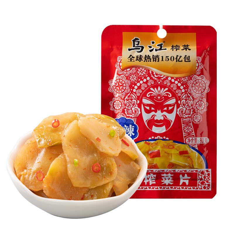 乌江涪陵榨菜片80g