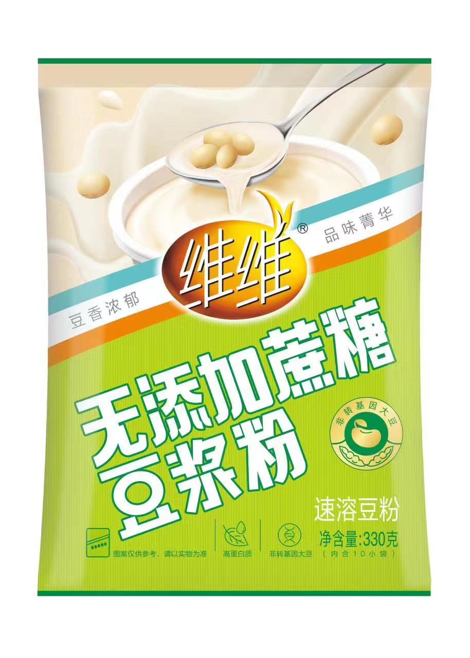 维维无添加蔗糖豆浆粉（无糖）330g