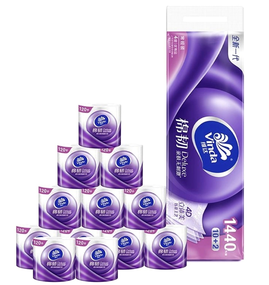 维达无芯卫生纸100g*10