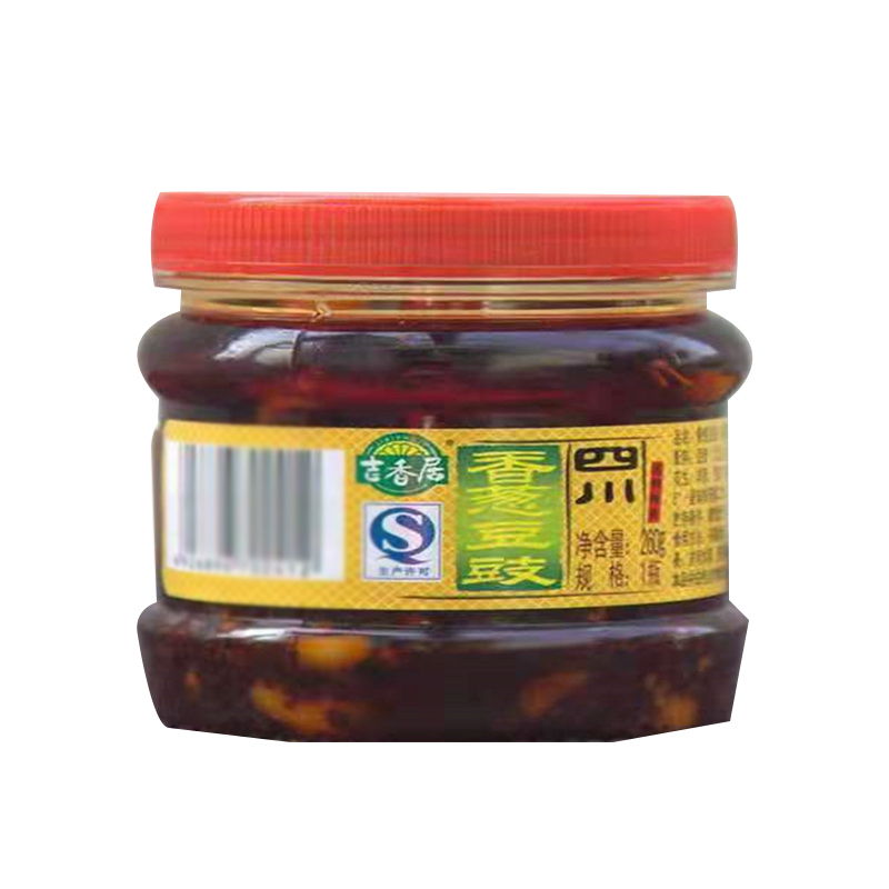 吉香居香葱豆豉260g（塑瓶）