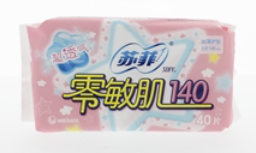 苏菲丝薄无香型护垫