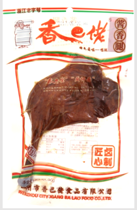 香巴佬酱香鸭腿90g