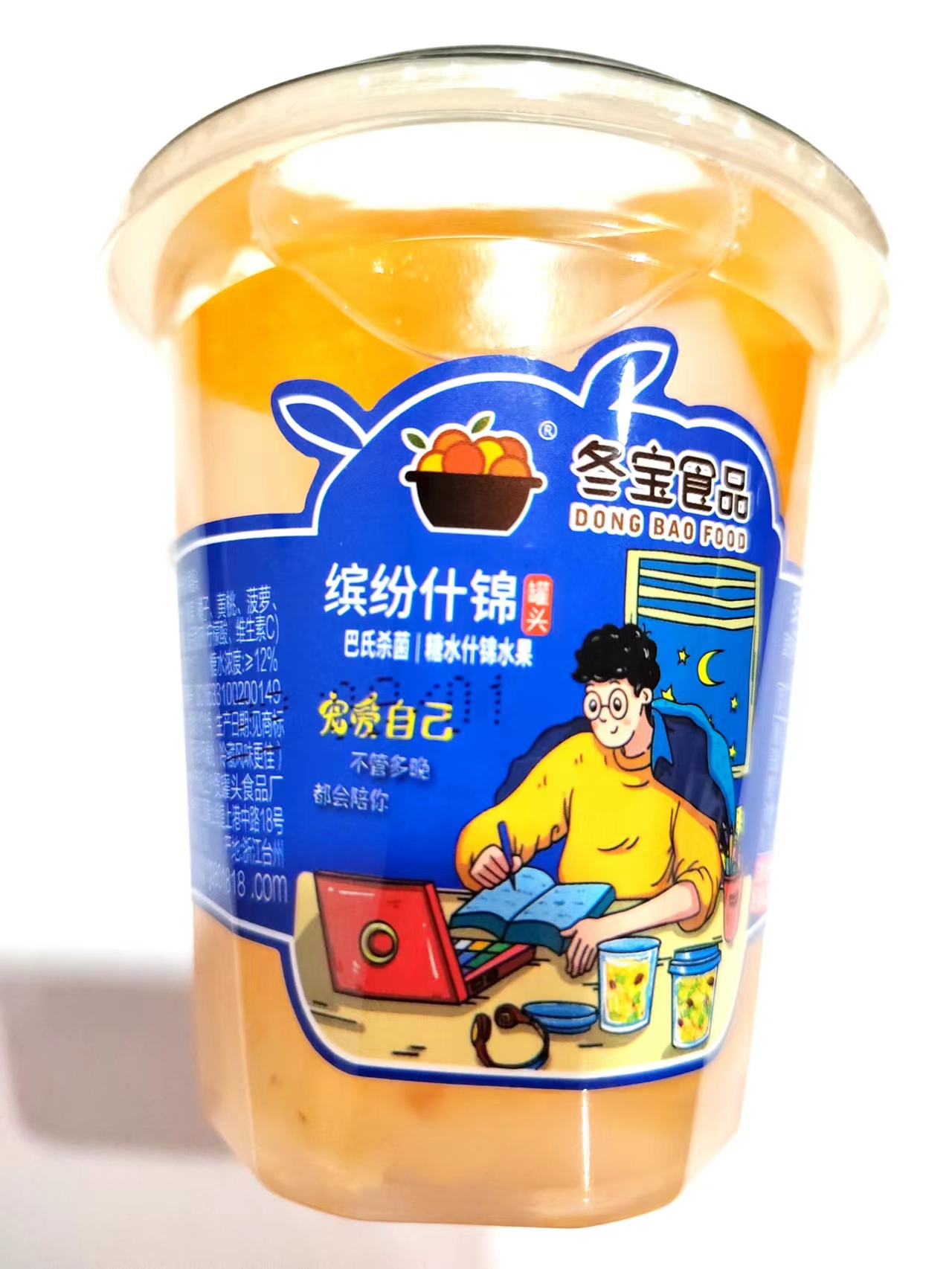 冬宝糖水什锦水果罐头227g