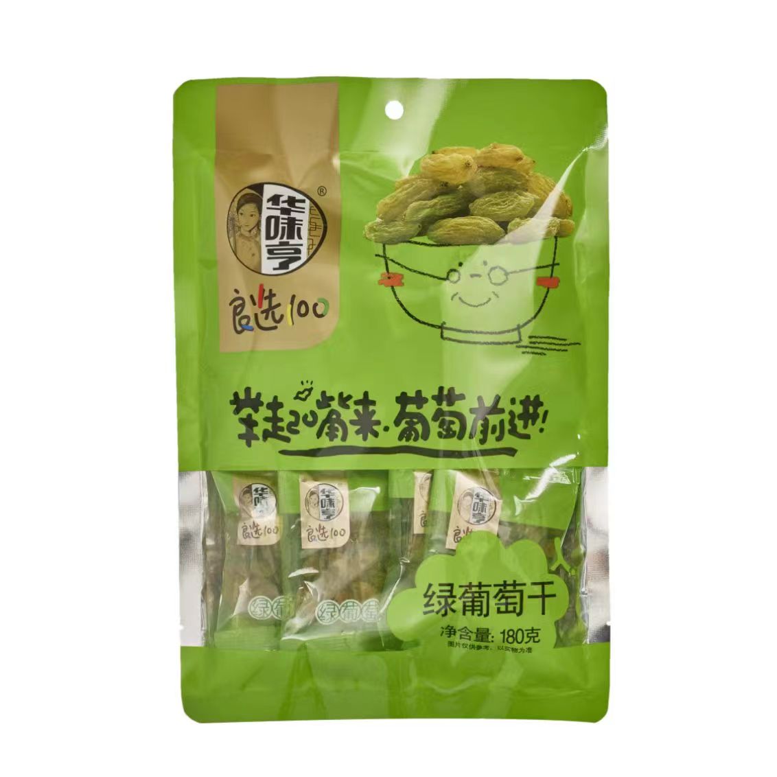 华味亨绿葡萄干180g