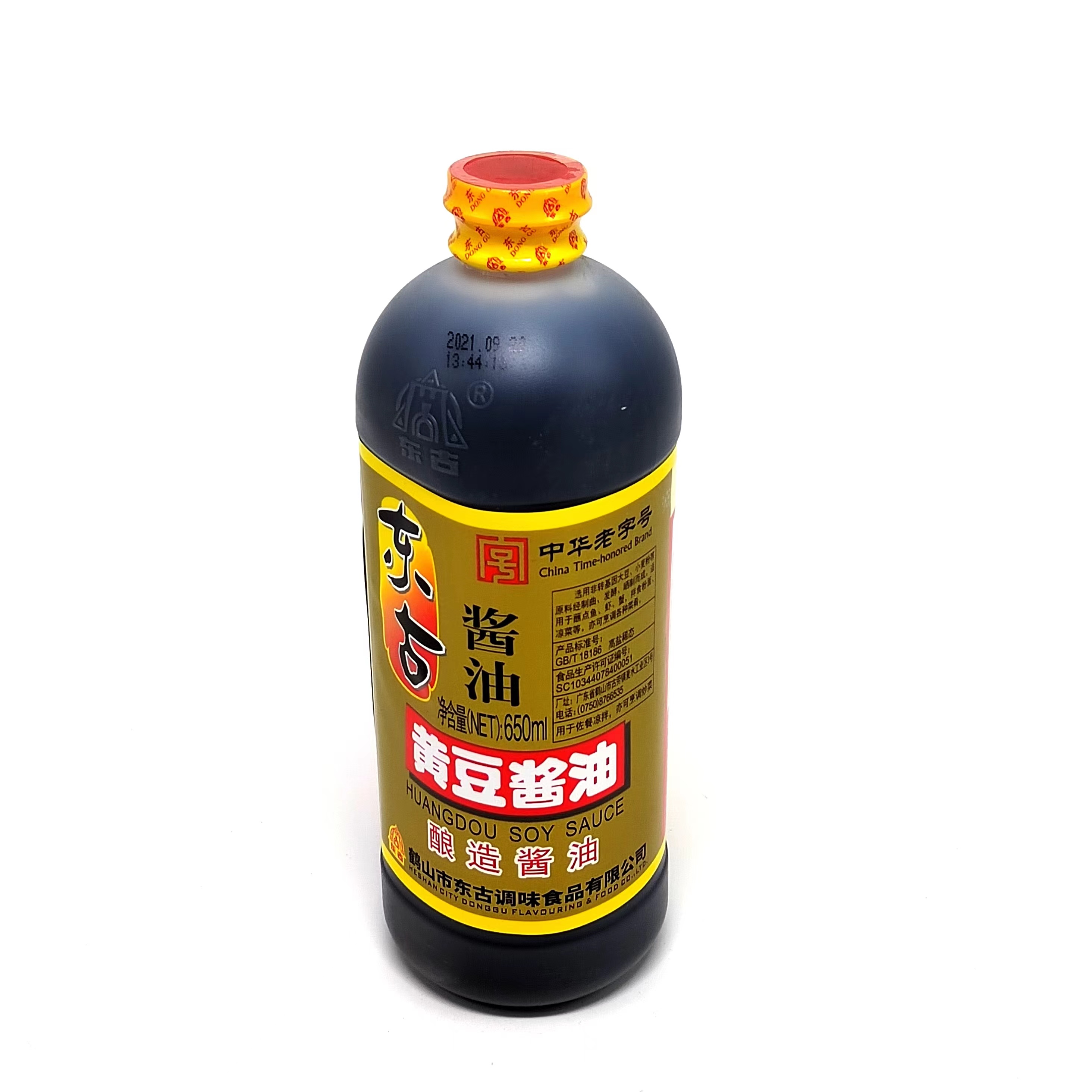 东古黄豆酱油650ml