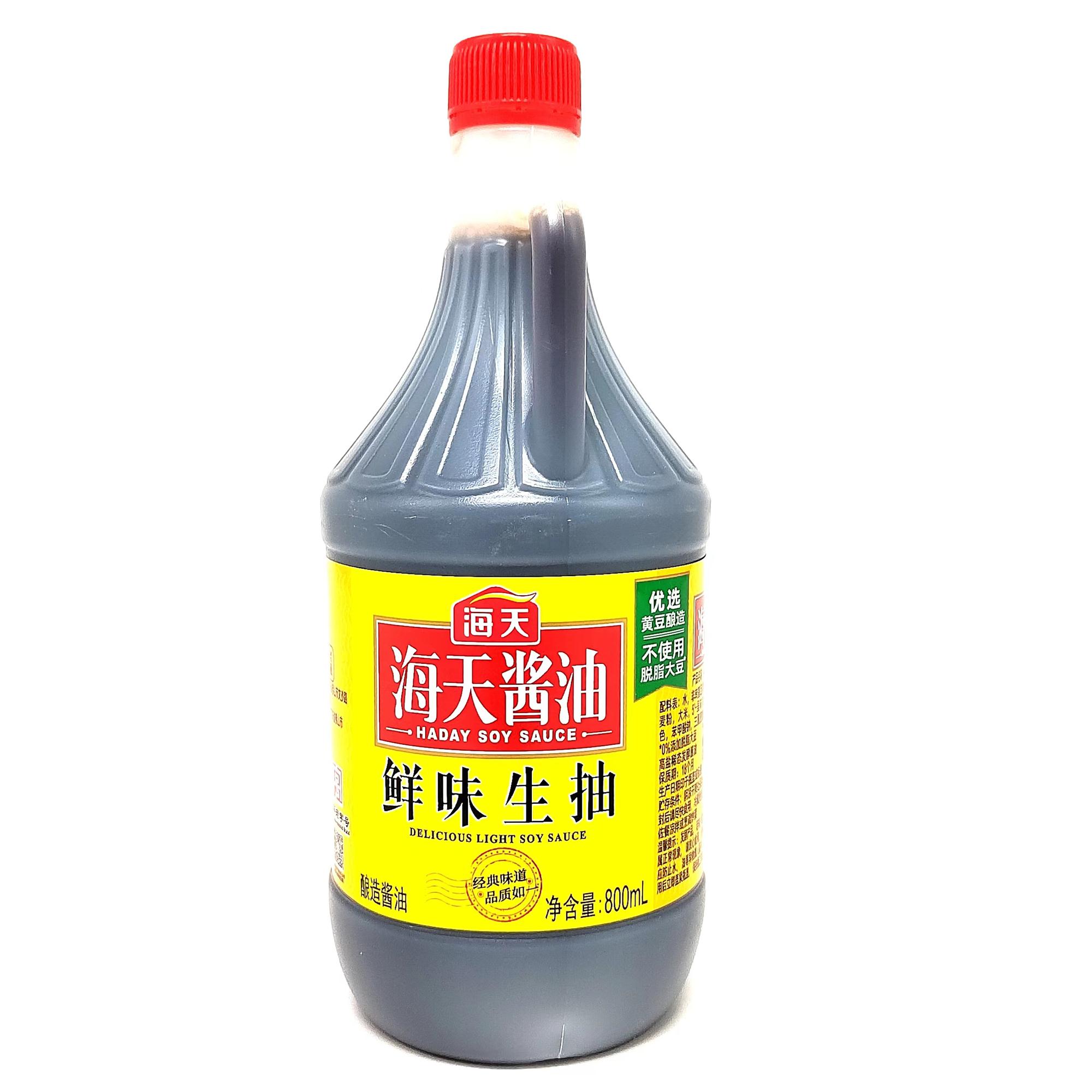 海天鲜味生抽酱油800ml