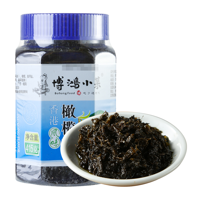 博鸿香港风味橄榄菜415g