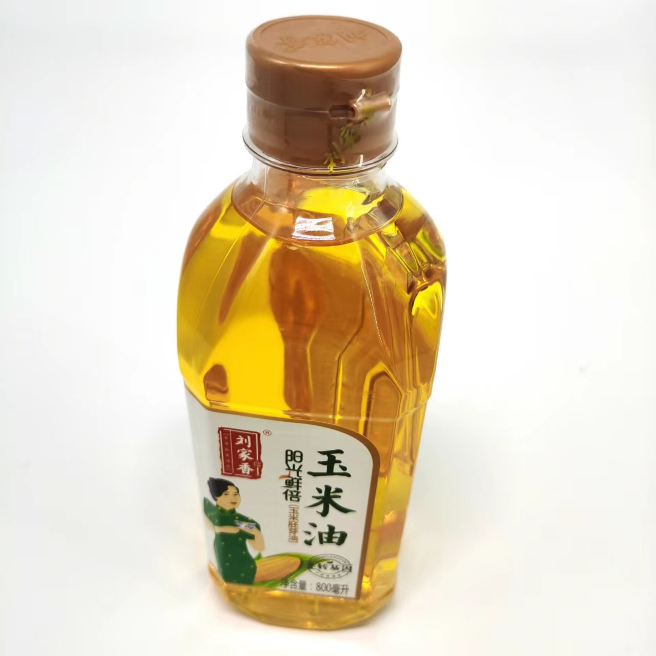 刘家香压榨一级玉米油800ml
