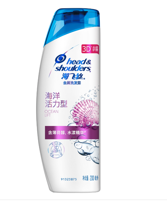 海飞丝海洋活力型去屑洗发露200ml
