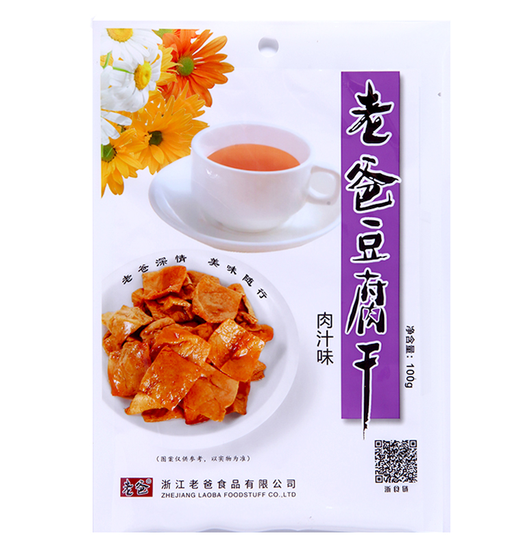 老爸豆干（肉汁味）100g