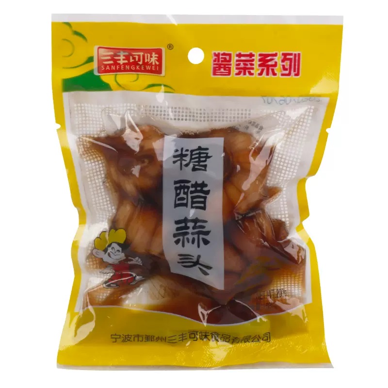 三丰可味糖醋蒜头200g