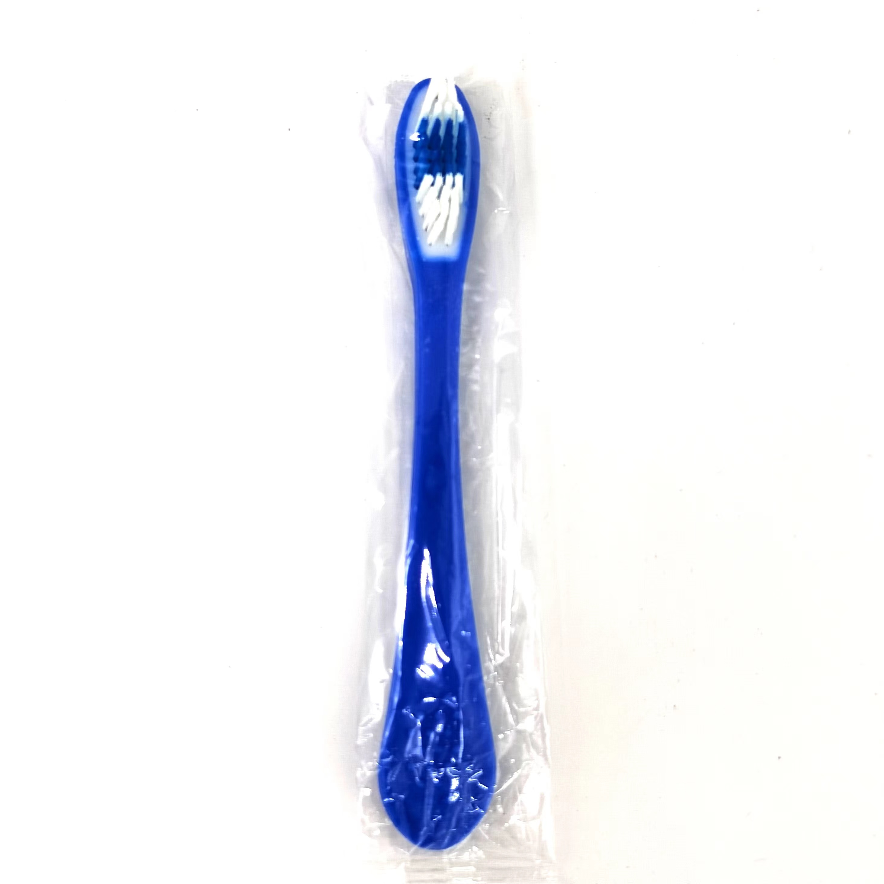 长135mm蓝色塑胶牙刷