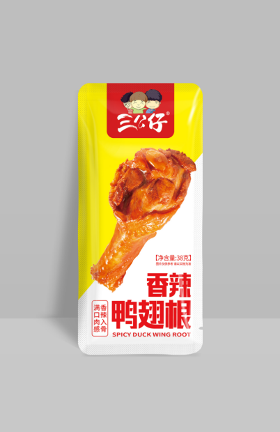 三公仔鸭翅根香辣味38g