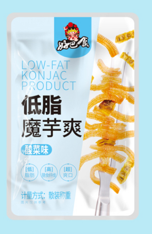 好巴食低脂魔芋爽酸菜味50g
