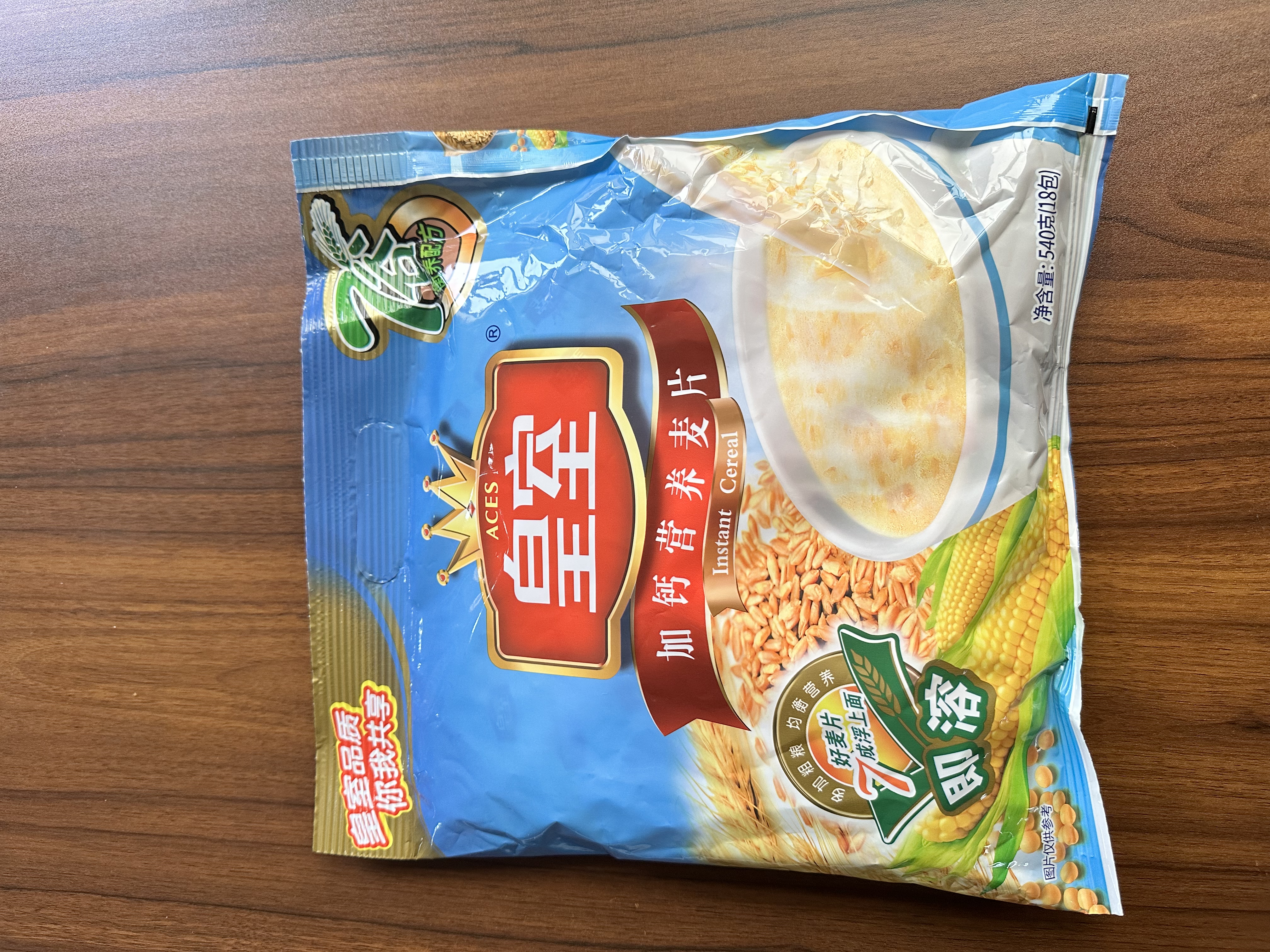 皇室营养麦片加钙即溶型540g