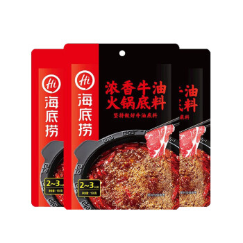 海底捞浓香牛油火锅底料150g