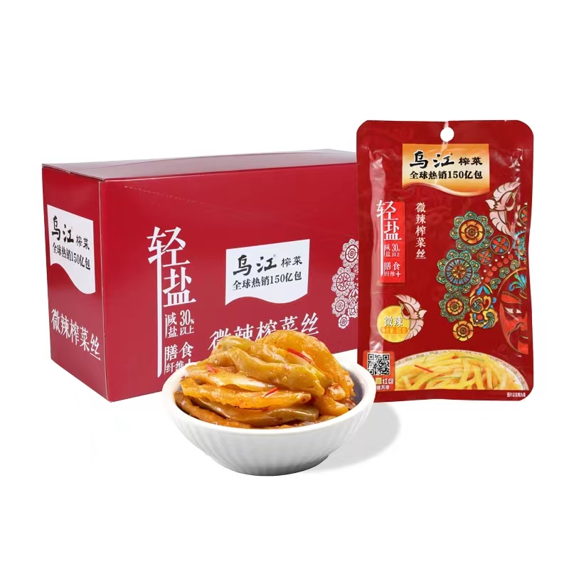 乌江涪陵榨菜微辣80g