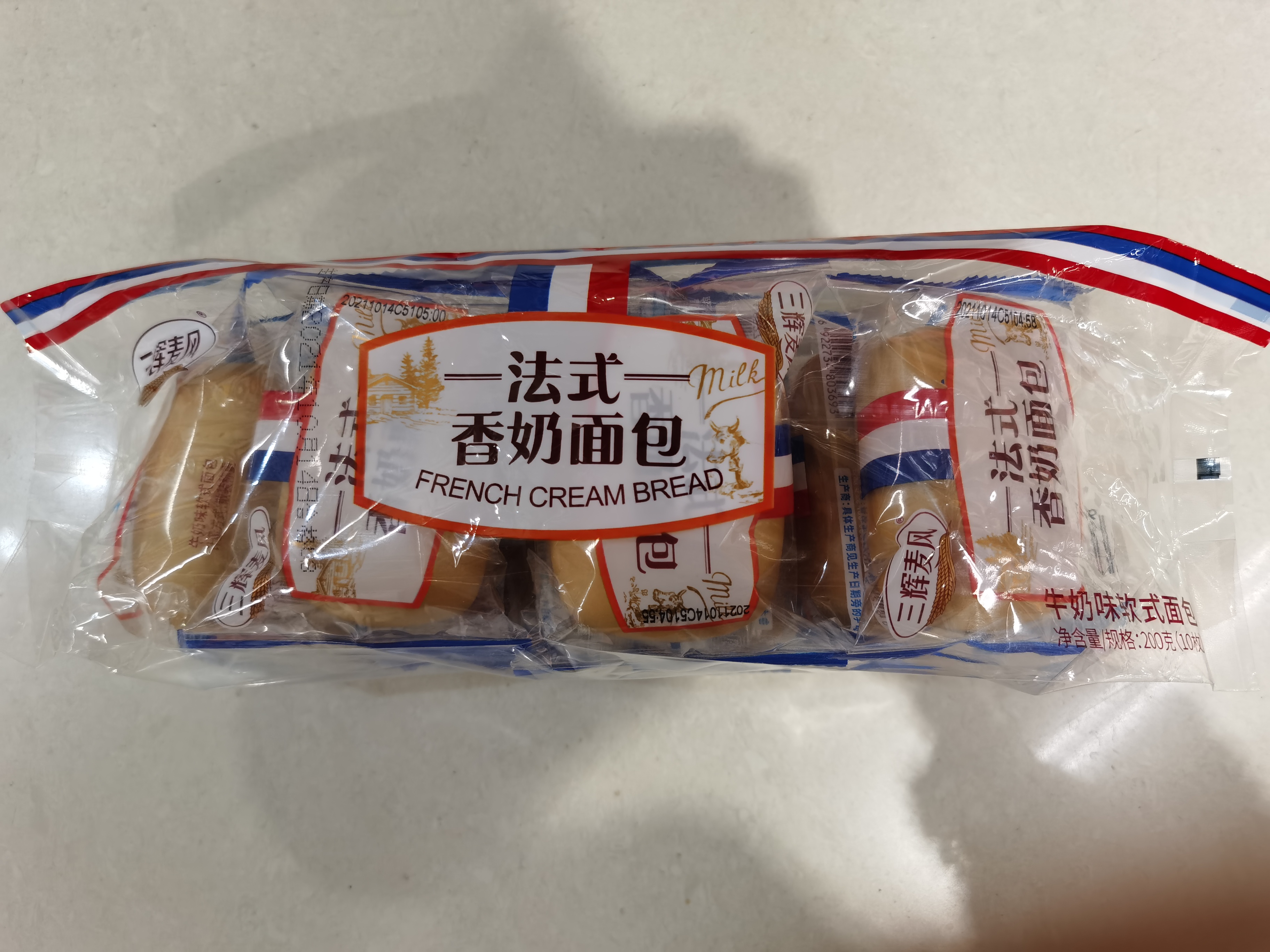 三辉法式香奶面包