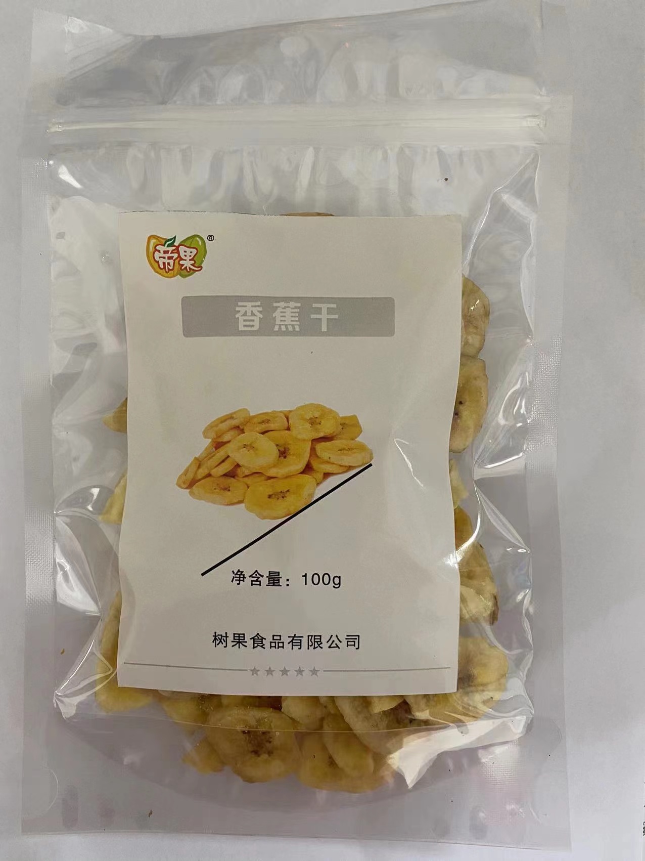 树果香蕉干100g