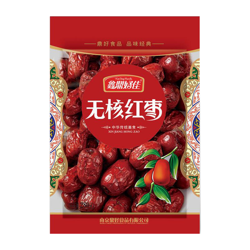 鼎好去核红枣280g