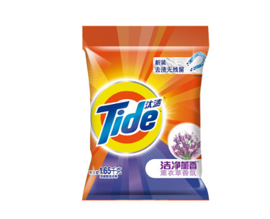 汰渍洁净薰衣草香洗衣粉 1.65kg
