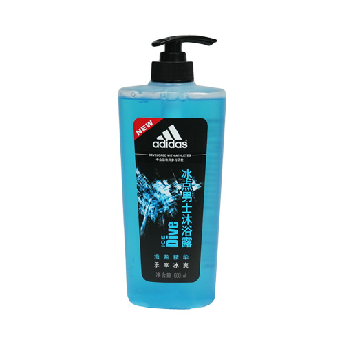 阿迪达斯男士冰点活力沐浴露600ml