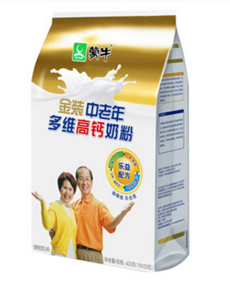 蒙牛金装中老年多维高钙奶粉400G