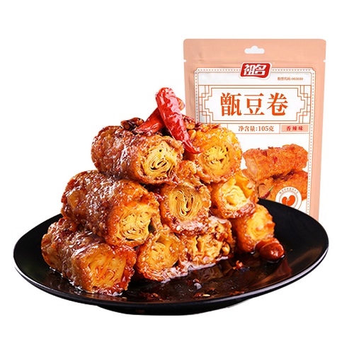 祖名香辣味甑豆卷105g