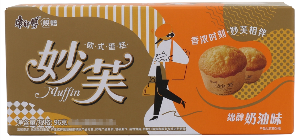 康师傅妙芙蛋糕（奶油味）96g