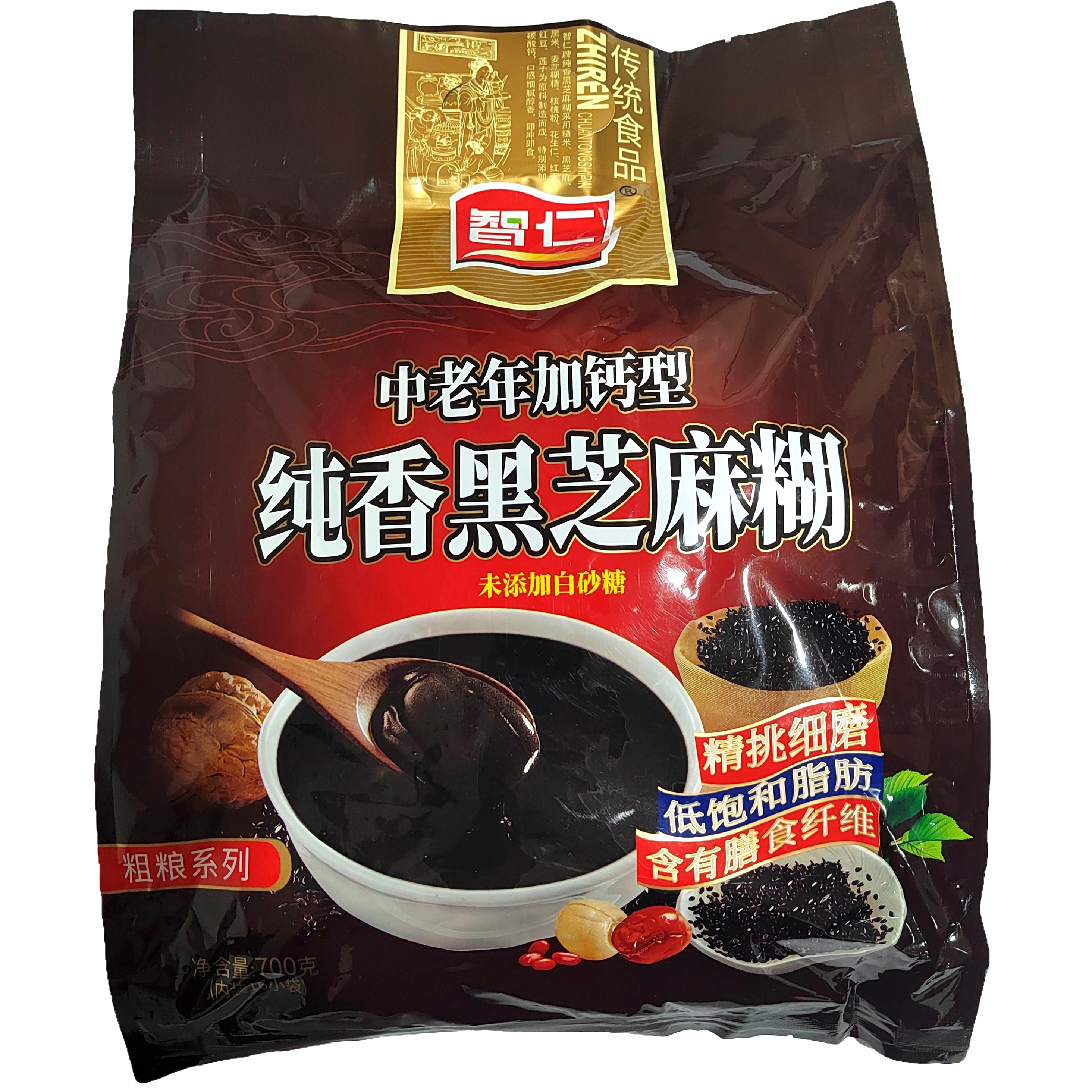 智仁纯香芝麻糊700g