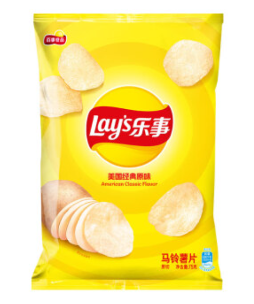 乐事美国经典原味75g75g