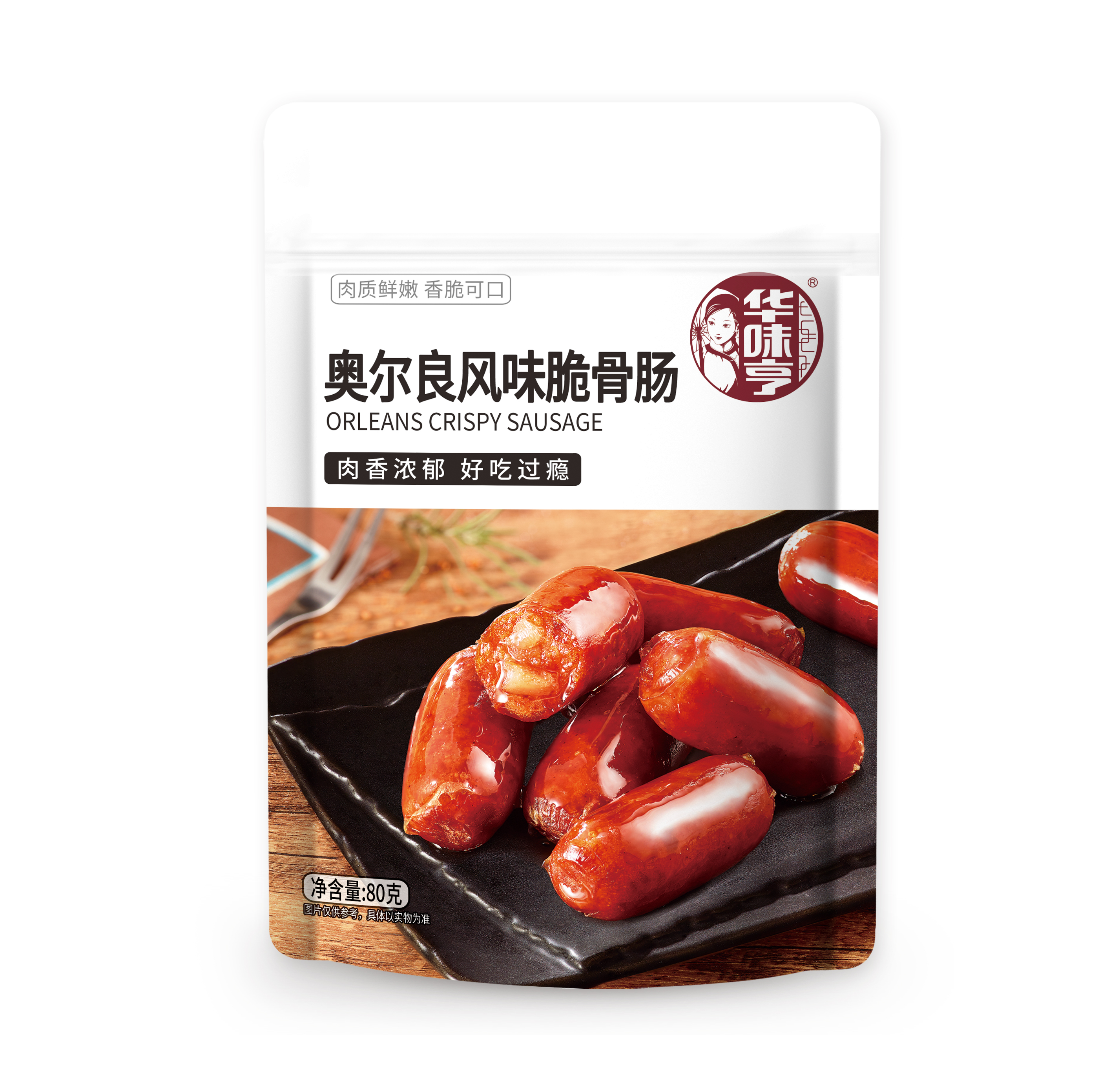 华味亨奥尔良风味脆骨袋80g