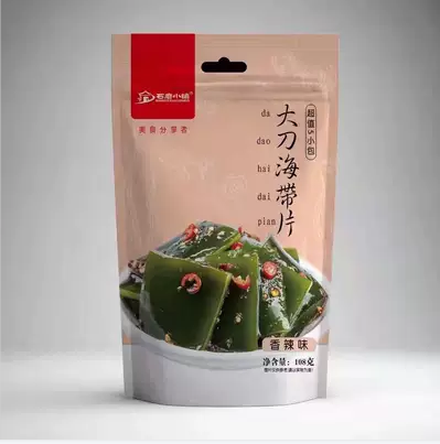石磨小镇大刀海带片香辣味108g