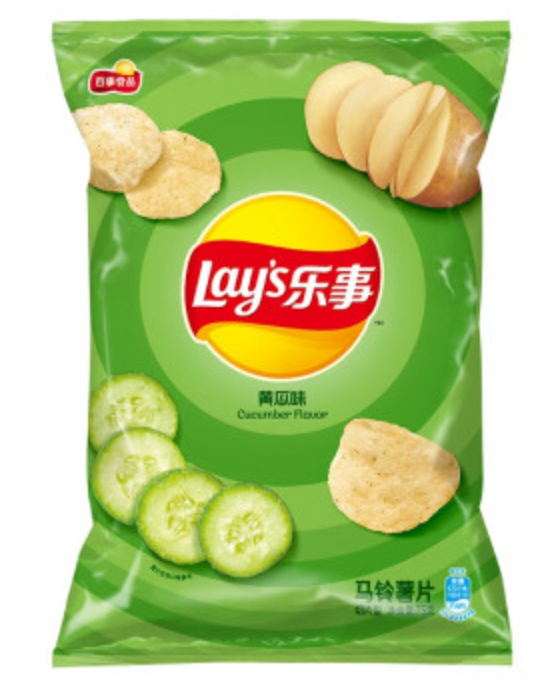 乐事薯片黄瓜味75g