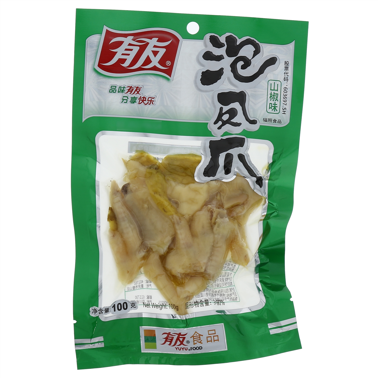 有友山椒凤爪100g