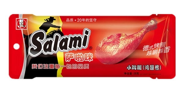 萨啦咪啃德佬小鸡腿28g