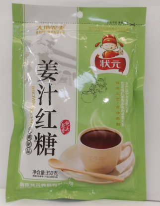 状元姜汁红糖350g