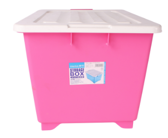 茶花正方收纳箱55L