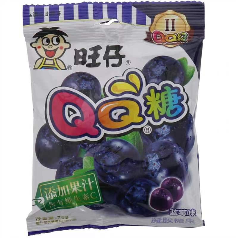 旺仔qq糖蓝莓味70g