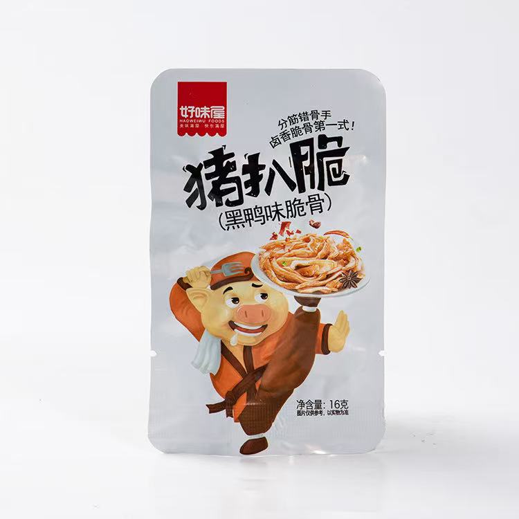 好味屋猪扒脆黑鸭味16g