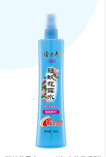 隆力奇花果香驱蚊花露水195ml