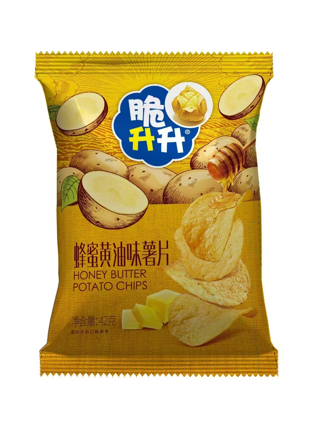 脆升升蜂蜜黄油薯片42g