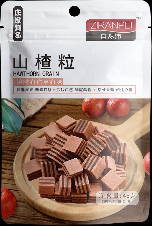 庄家铺子自然沛山楂粒45g