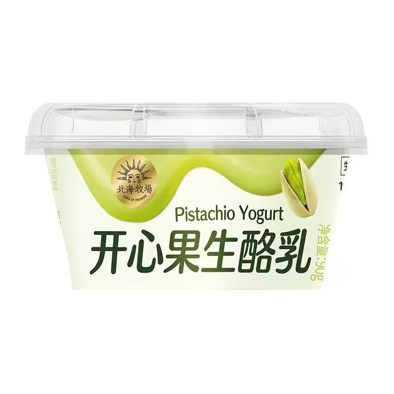 90g北海牧场100生酪乳-开心果味