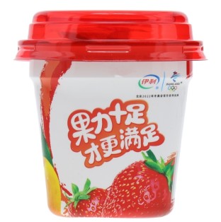 260g伊利大果粒风味发酵乳(黄桃+草莓)