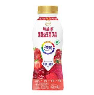330ml伊利每益添美呦元气小红瓶益生菌果蔬饮品