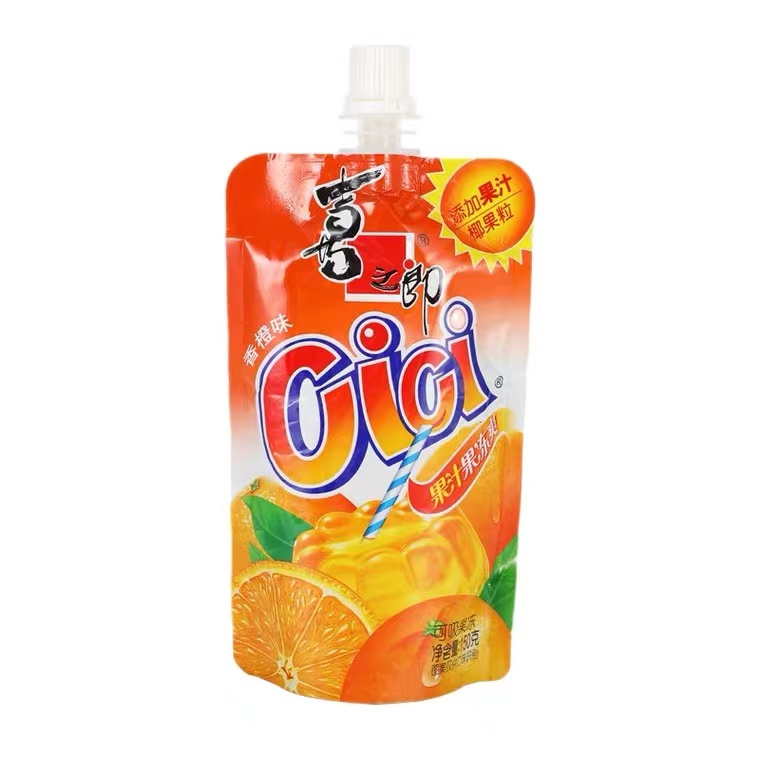 喜之郎果汁果冻爽香橙味150g